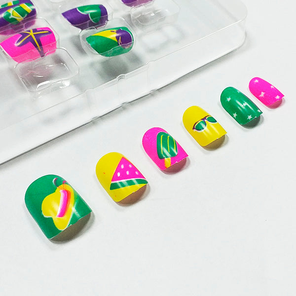 Uñas postizas playero