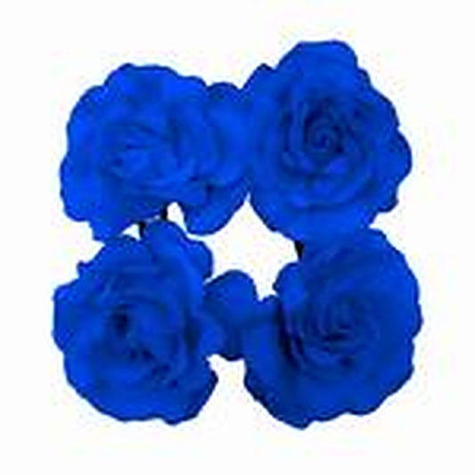 Pinche Rosa 10Cm Azul Rey X12Uni