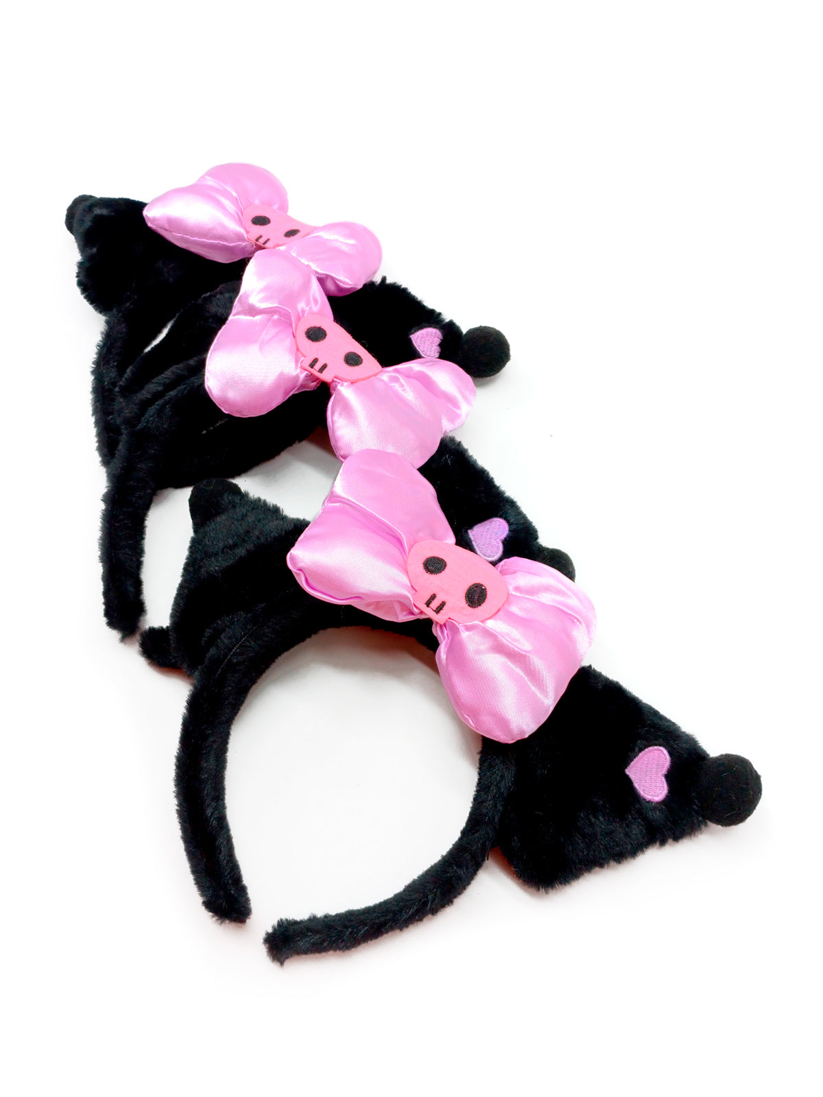 Cintillo Gatito Humita Negro X1 Uni - Don Cotillon