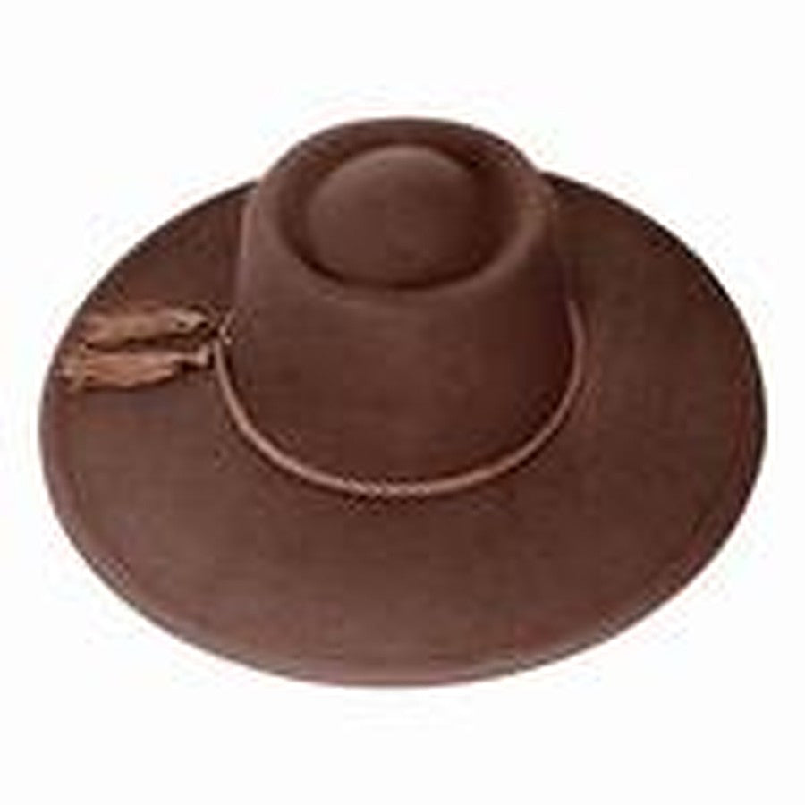 Sombrero Huaso Profesional Café Oscuro X1Uni - Gorros y Sombreros