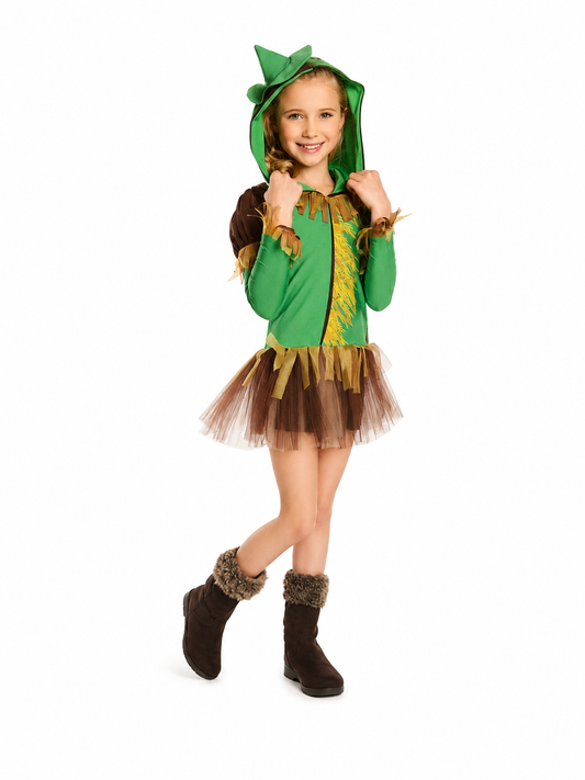 DISFRAZ NIÑA PAJA MAGO DE OZ