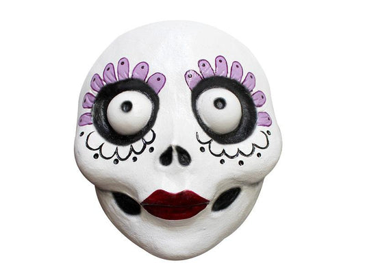Mascara Catrina Flor Morada Mujer - Ghoulish - Carnaval Online