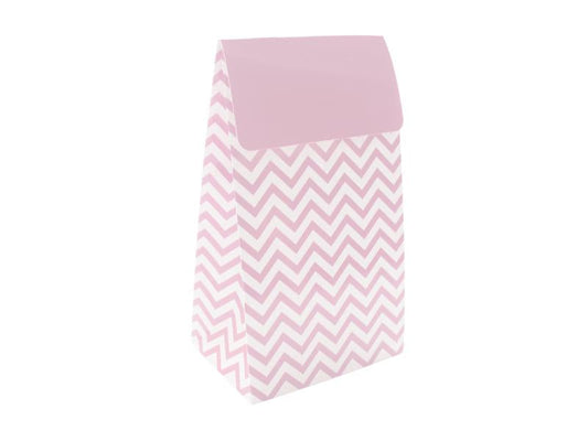 Cajita Sorpresa Chevron X 12 Rosado - Airy - Carnaval Online
