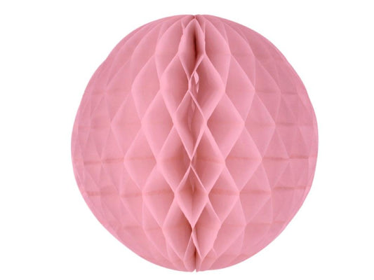 Decoracion Bola Papel 35 Cm Rosada - Airy - Carnaval Online