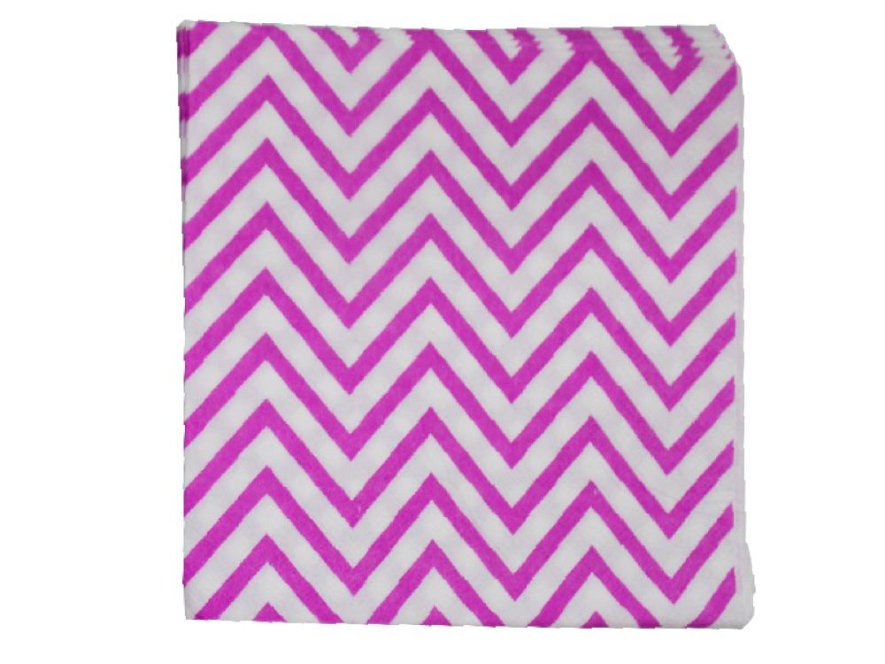 Servilletas Chevron X 12 Fucsia - Airy - Carnaval Online
