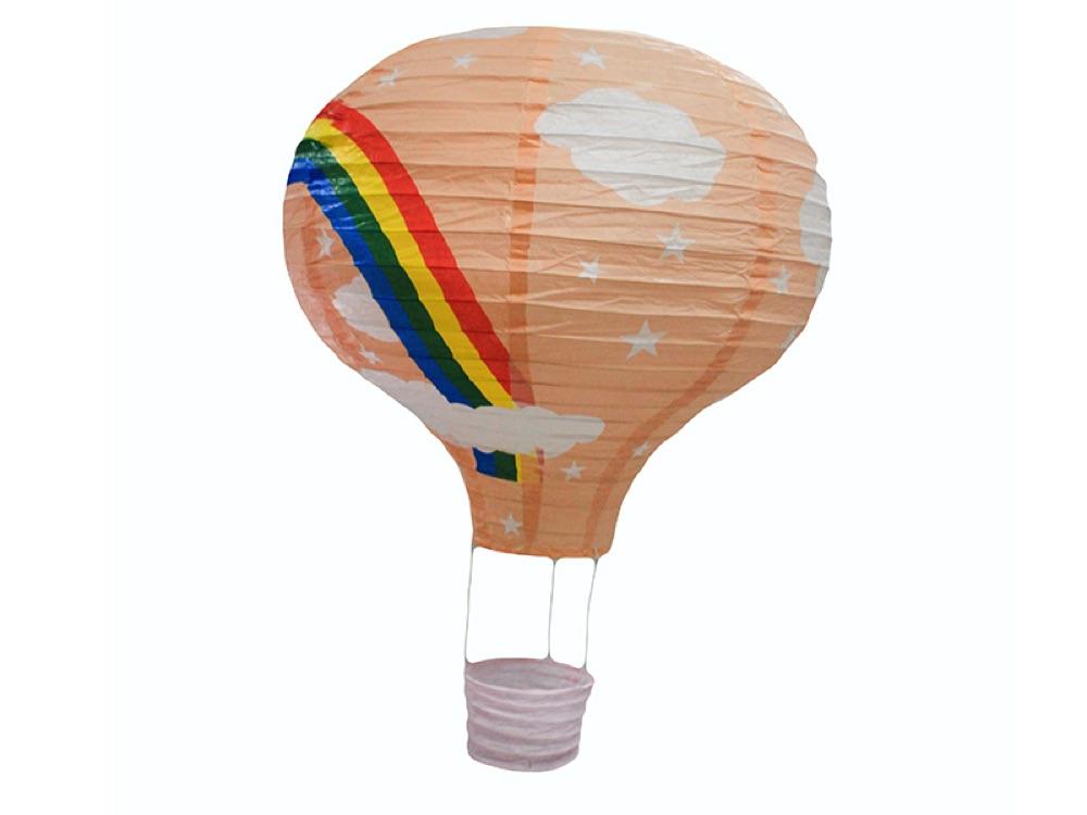 Decoracion Globo Aerostatico 40 Cm Damasco - Airy - Carnaval Online