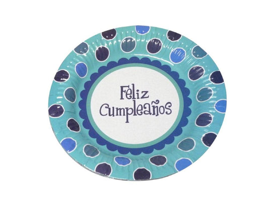 Plato Cumpleaños Fc Niño X 6 - George Agent - Carnaval Online