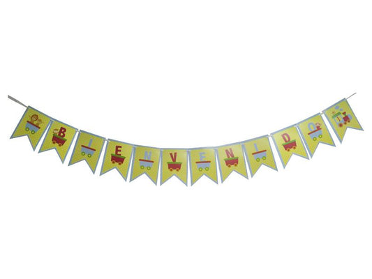 Cartel Bienvenido Baby Shower - Airy - Carnaval Online