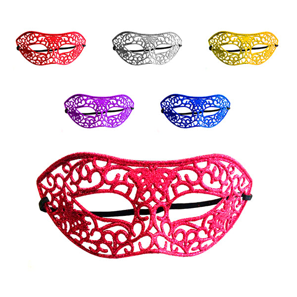 Antifaz veneciano calado color surtido - Máscaras y Antifaces