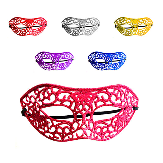 Antifaz veneciano calado color surtido - Máscaras y Antifaces