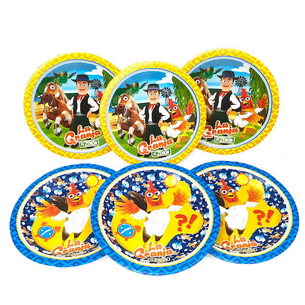 Platos de La Granja de Zenón para cumpleaños