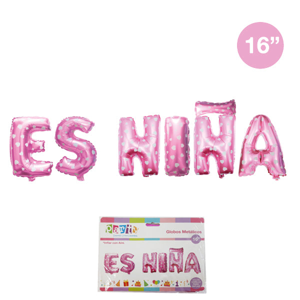 Globo Mylar Es Niña - Globos