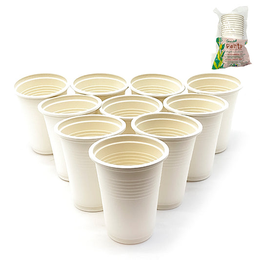 Vaso Ecologico 320ml x 10 unidades - Vajilla y Mesa