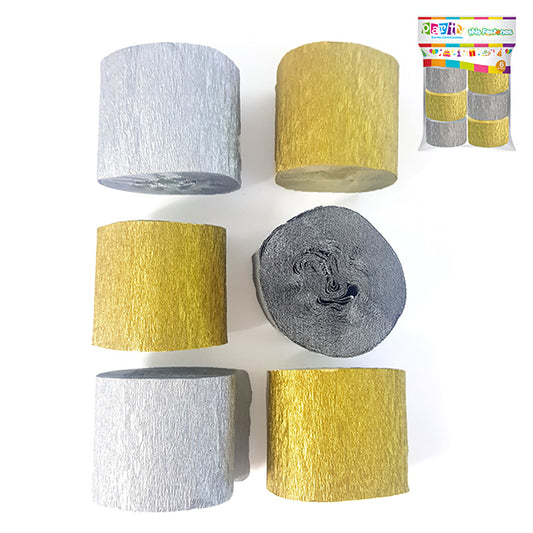 Festón Oro x6 - Decoración