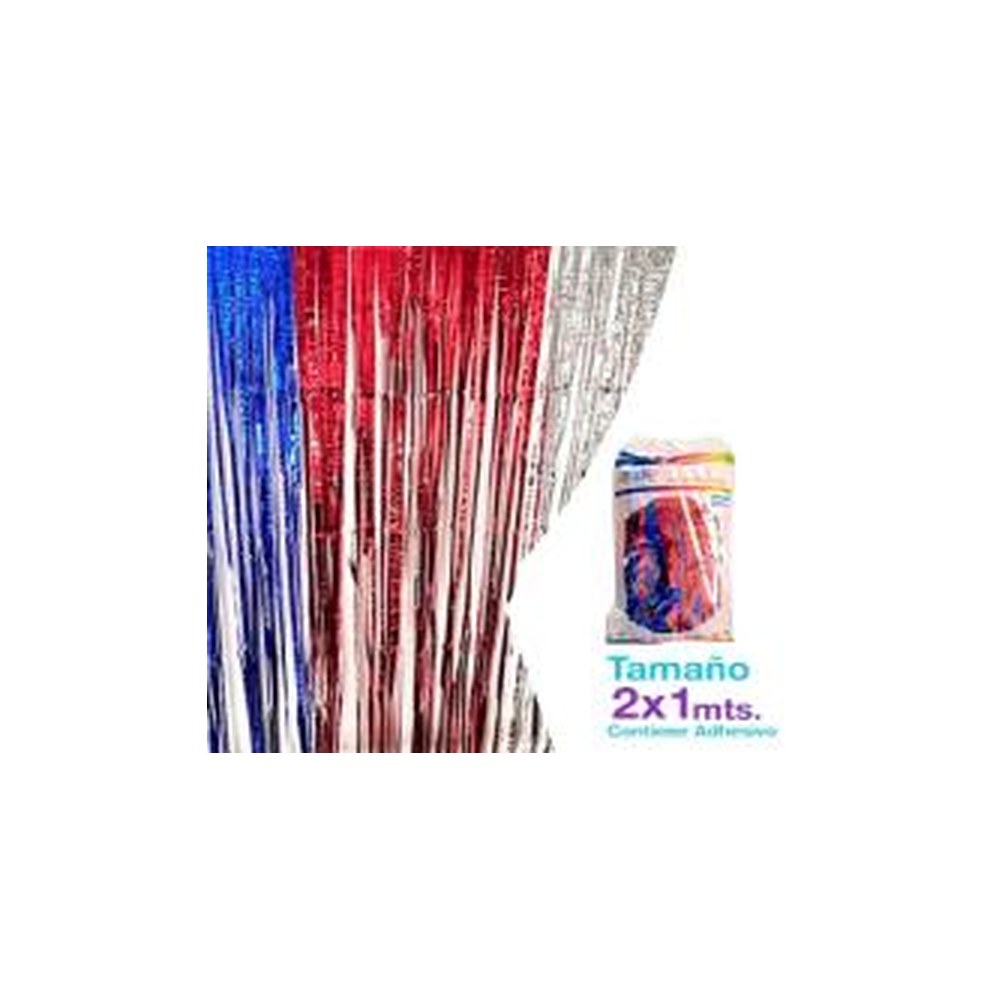 Cortina Metal 100X200 Tricolor | Don Cotillon