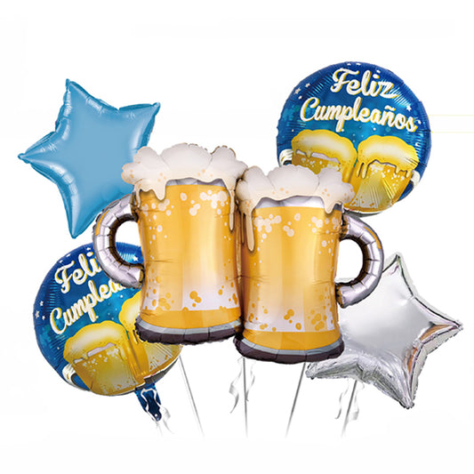 Set de Globos Shop 5 piezas. - Globos