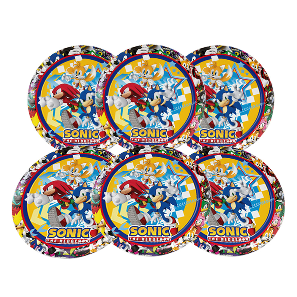 platos sonic x 6 - Vajilla y Mesa