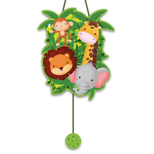 Piñata de animalitos para cumpleaños infantil