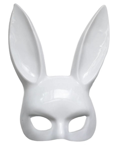 Mascara conejo blanca unisex