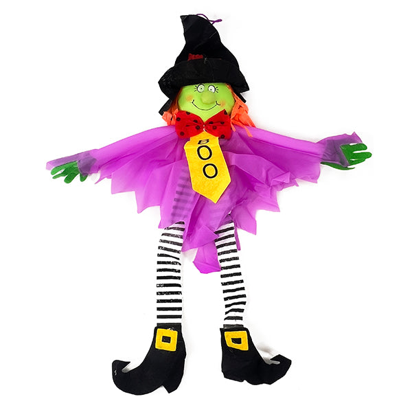 COLGANTE HALLOWEEN BRUJAS CON PIERNAS 67CM - Decoración