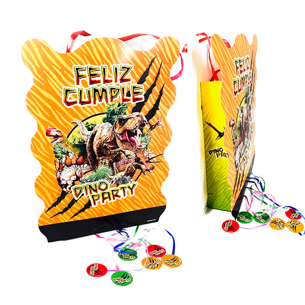 Piñata Dino Jurasico. - Piñatas y Sorpresas