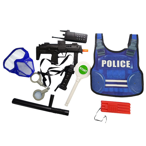 SET DISFRAZ POLICIA