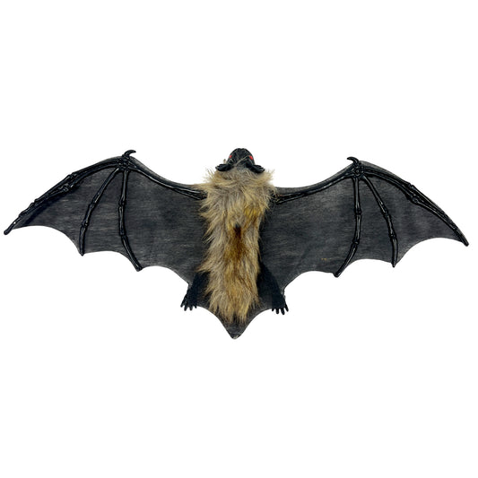 DECORACION HALLOWEEN MURCIELAGO 17.5 X 40 CM