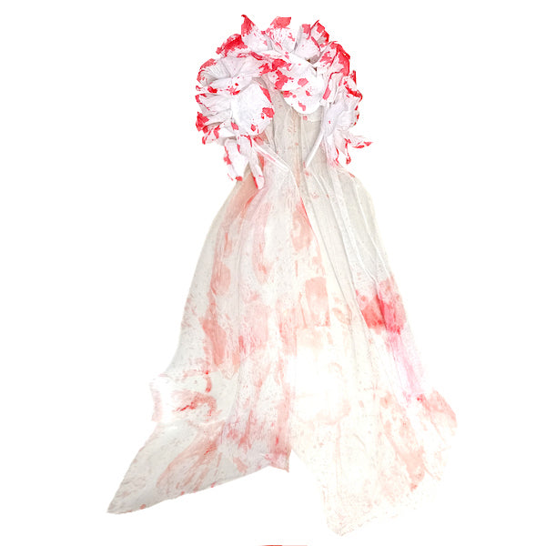 CINTILLO FLOR TUL CON SANGRE - Cintillos y Coronas