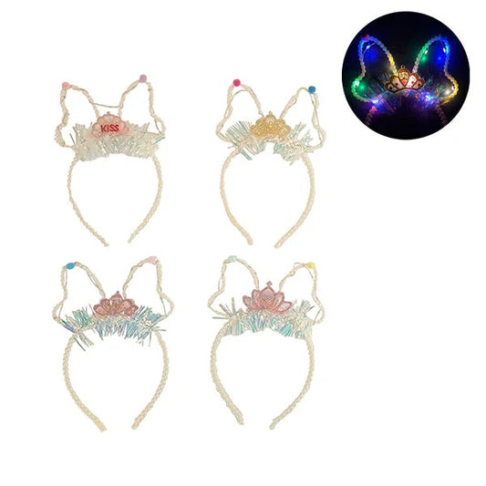 CINTILLO PERLAS OREJA LED