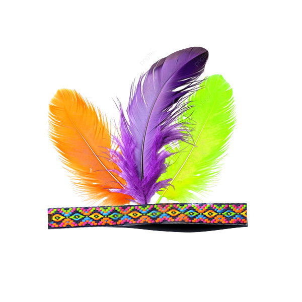 Cintillo indio Plumas - Cintillos y Coronas