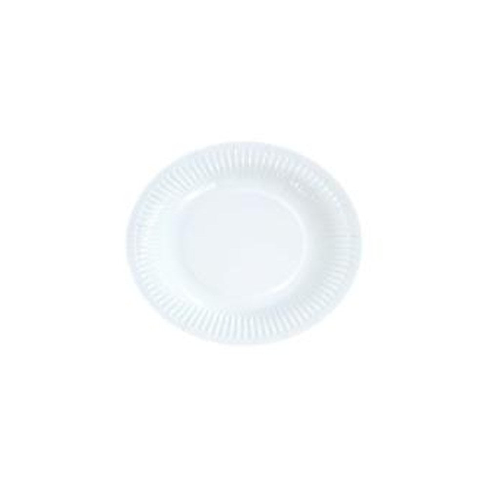 Plato Papel Color 7 Pulgadas X 25 Blanco | Don Cotillon