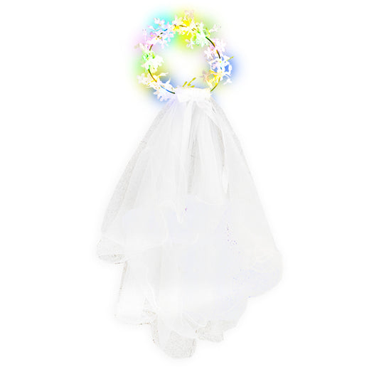 VELO FLOR LED MULTICOLOR - Artículos Luminosos