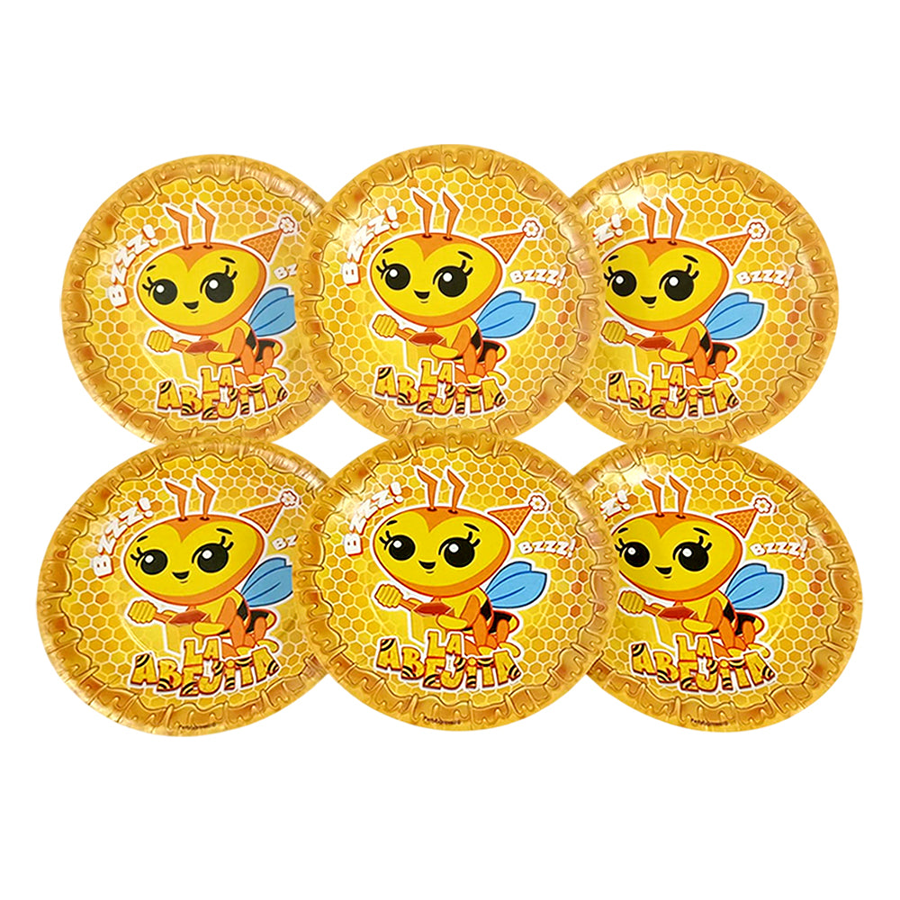PLATOS ABEJITA X 6 - Vajilla y Mesa