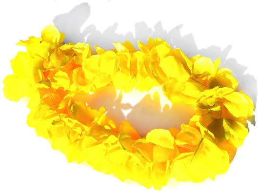 Cintillo Hawaiano Premium Amarillo - Airy - Carnaval Online