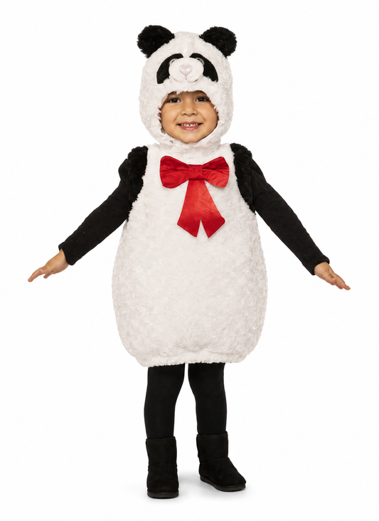 DISFRAZ OSITO PANDA NIÑO/A