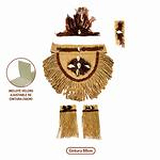 Traje Pascuense Hombre Café 14-16 X1Uni