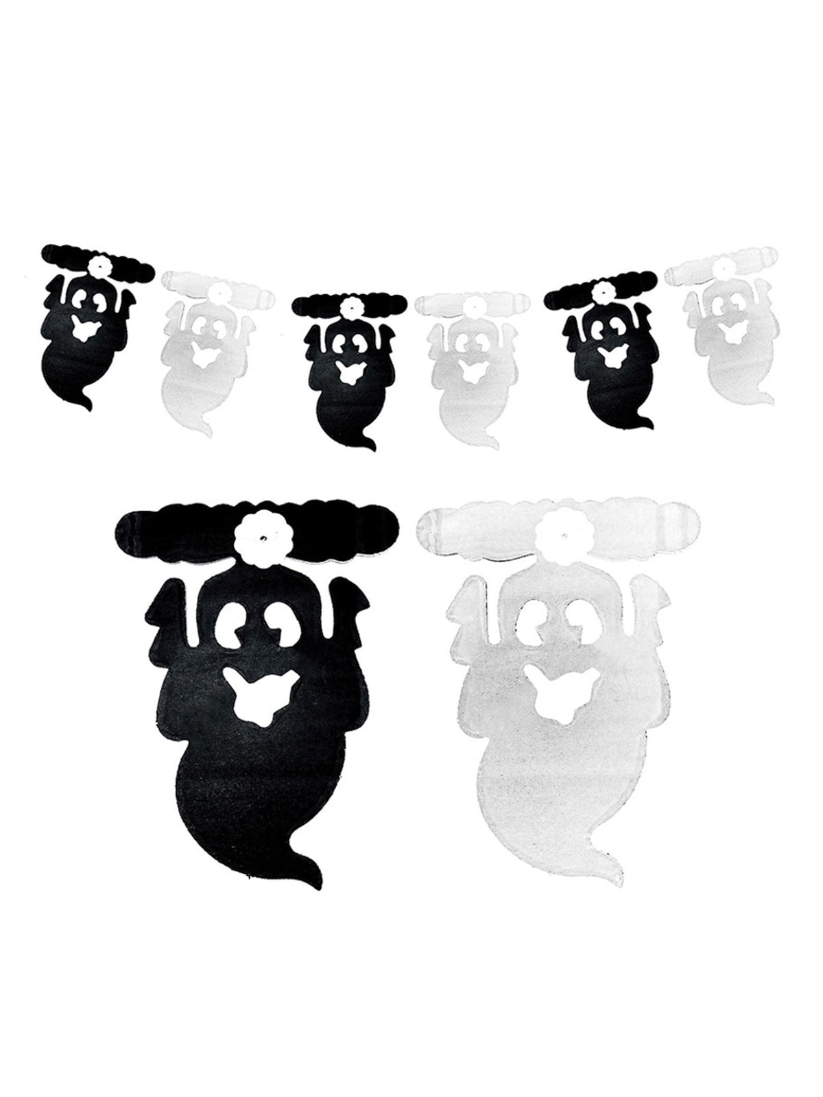Guirnalda Halloween Fantasmin 19Cmx2M X1Uni - Don Cotillon