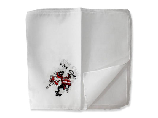 Pañuelo Blanco Estampado - Grimi - Carnaval Online
