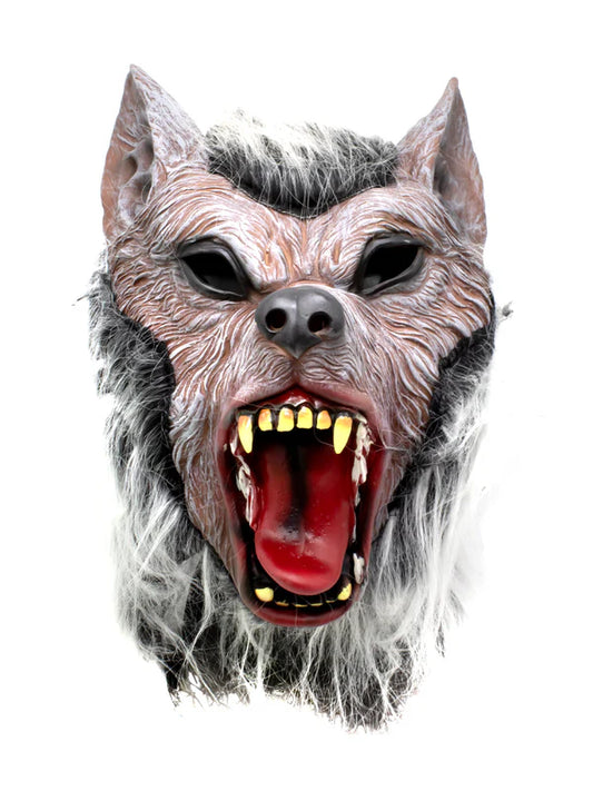 Máscara látex hombre lobo
