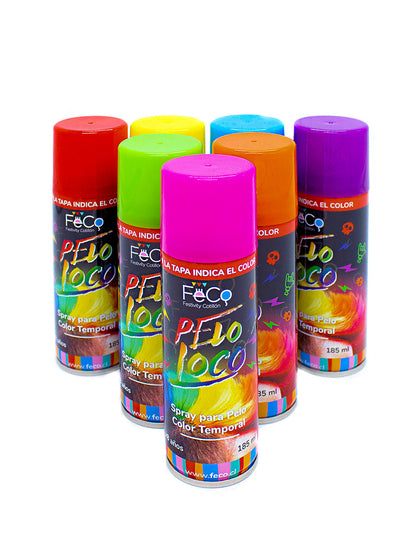Pintura pelo spray 185 ml colores