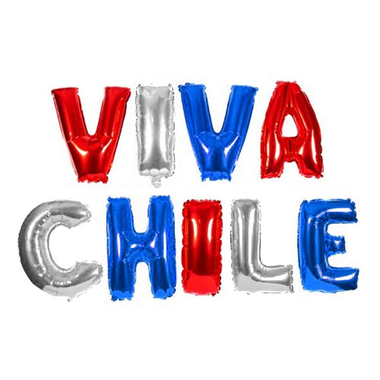 GLOBO METALICO 16' VIVA CHILE