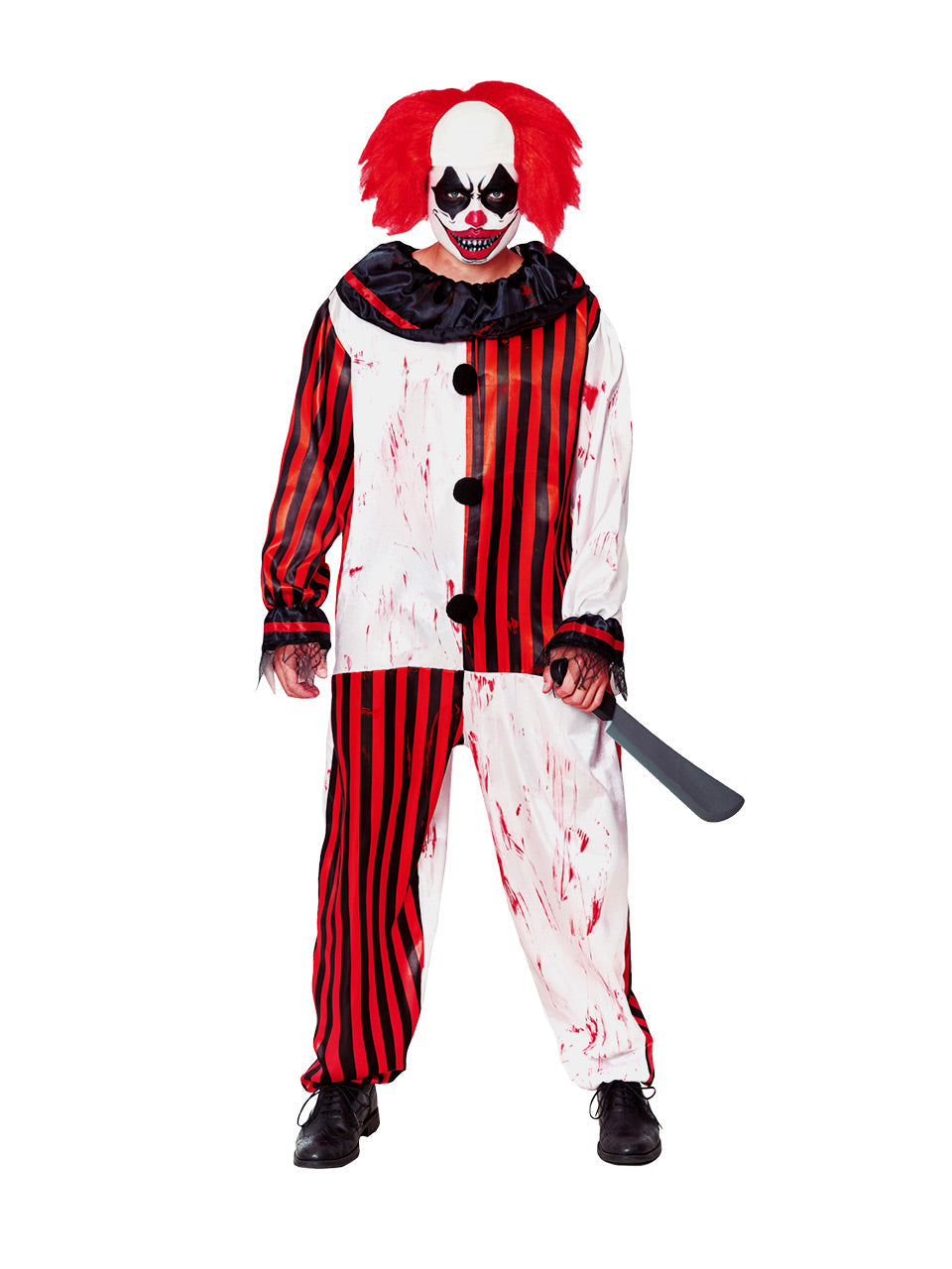 Traje Payaso Rayas S - Don Cotillon