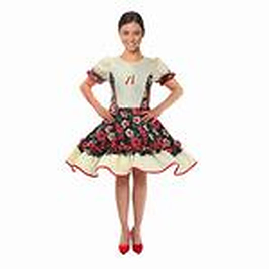 Vestido Huasa Chinita Floreado S