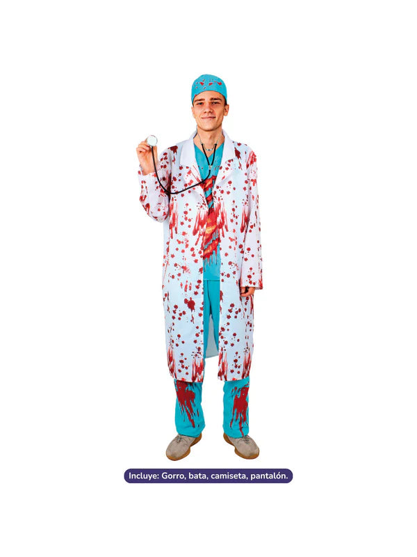 Disfraz Cirujano Zombie