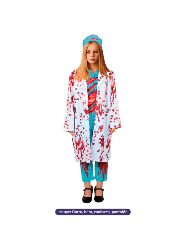 Disfraz Cirujano Zombie NIÑO/A