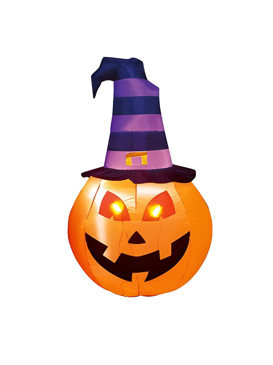 Deco Calabaza Sombrero Inflable Led 180Cm - Don Cotillon