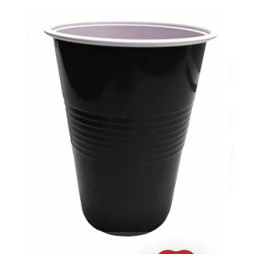 Vaso Negro 450Ml X10Uni
