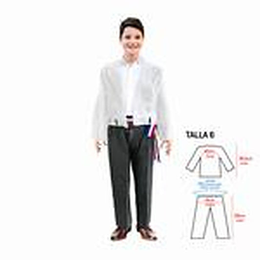 Traje Huaso Elegante T6 Blanco X1Uni