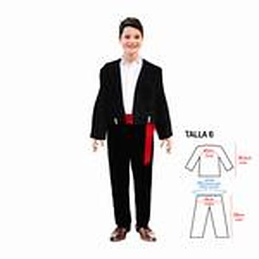 Traje Huaso Elegante T6 Negro X1Uni