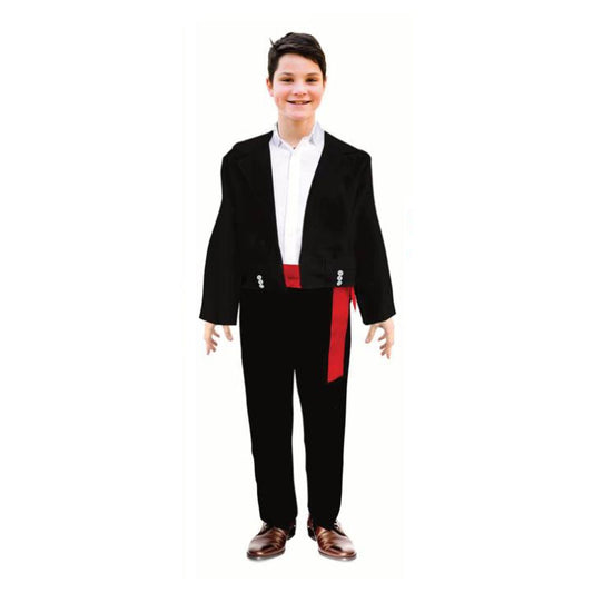 Traje Huaso Elegante T8 Negro X1Uni
